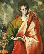 El Greco st john the evangelist
